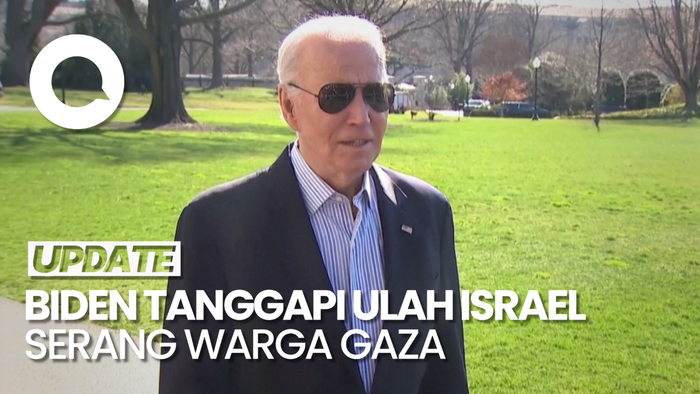 Respons Biden soal 112 Warga Gaza Tewas Diserang saat Menunggu Bantuan