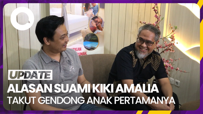 Suami Kiki Amalia Masih Takut Gendong Anak Pertamanya