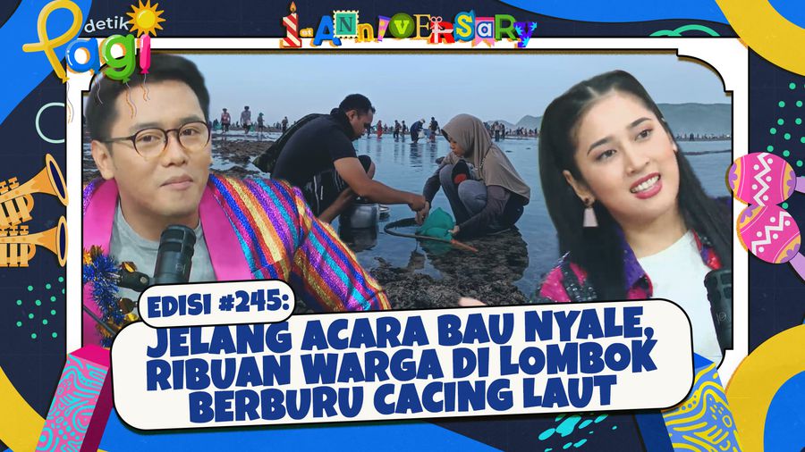 Jelang Acara Bau Nyale, Ribuan Warga di Lombok Berburu Cacing Laut