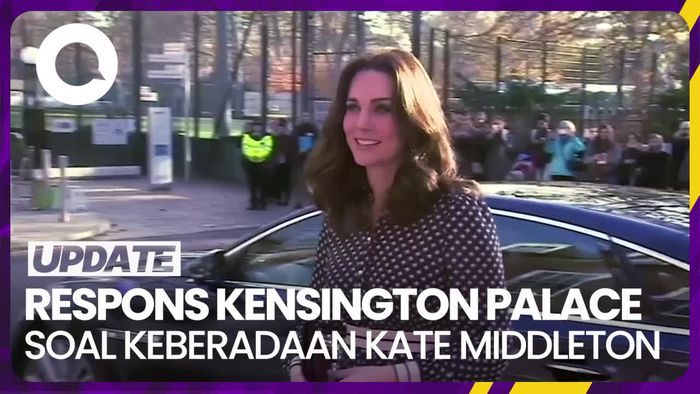 Pernyataan Kensington Palace soal Keberadaan Kate Middleton