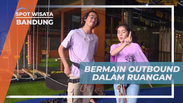Mencoba Sensasi Bermain Outbound di Dalam Ruangan, Bandung