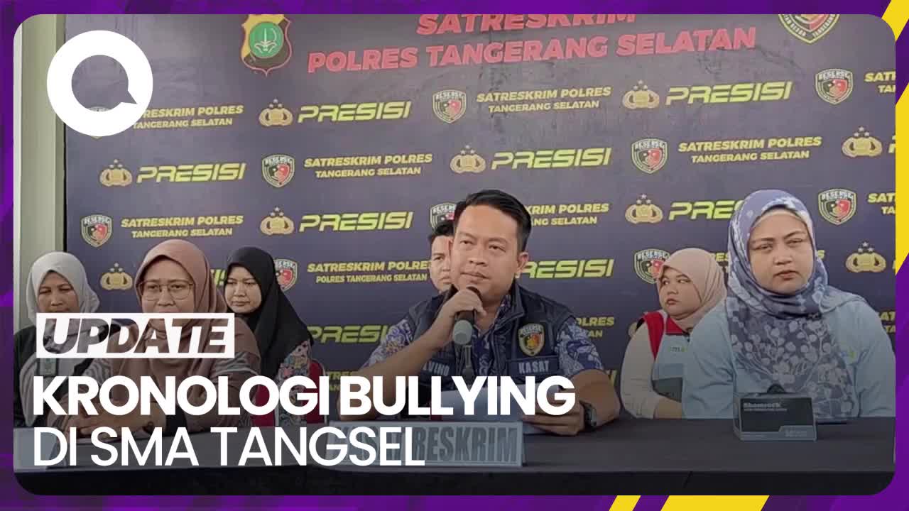 Polisi Ungkap Kronologi Bullying Di SMA Internasional Tangsel