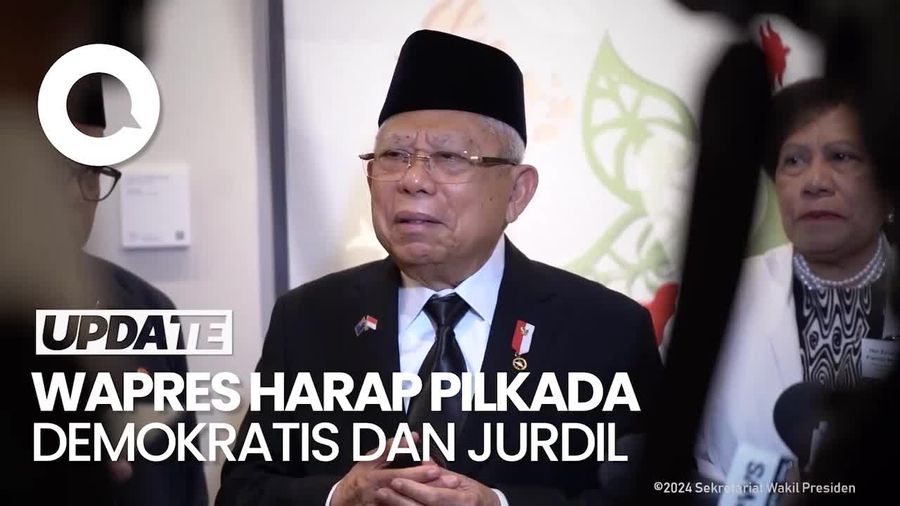 Maruf Harap Pilkada 2024 Kondusif: Jangan Diwarnai Hal Tak Baik