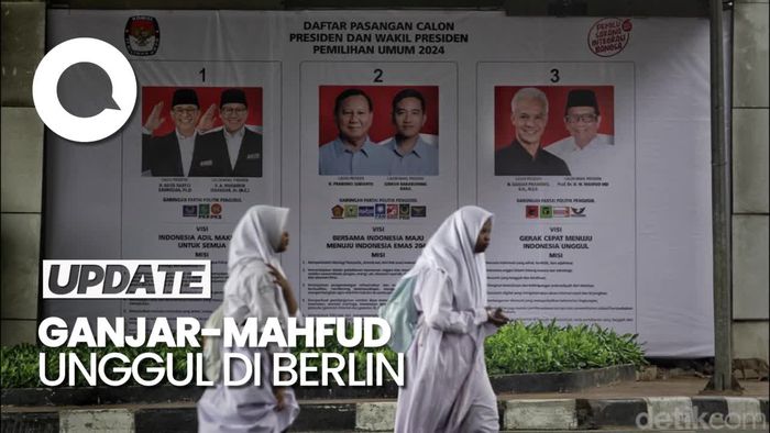 Rekapitulasi Nasional Pemilu 2024: Ganjar-Mahfud Unggul di Berlin