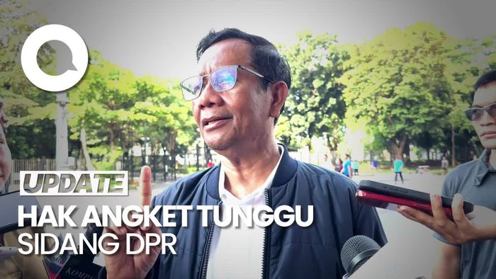 Mahfud Pastikan Hak Angket Bukan Cuma Gertakan
