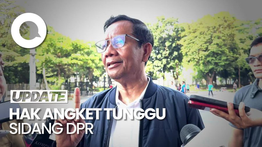 Mahfud Pastikan Hak Angket Bukan Cuma Gertakan