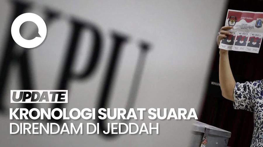 Momen PPLN Jeddah Dicecar soal Sisa Surat Suara Direndam