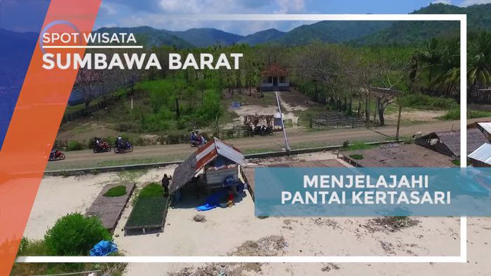 Menjelajahi Setiap Sudut Keindahan Alam Pantai Kertasari Sumbawa Barat 