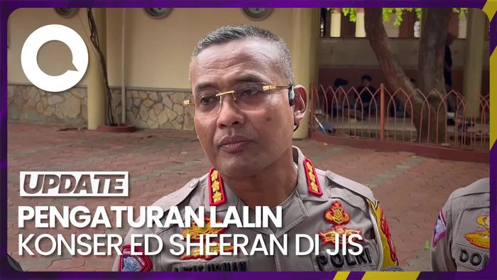 Penjelasan Polisi soal Pengaturan Lalin Konser Ed Sheeran di JIS