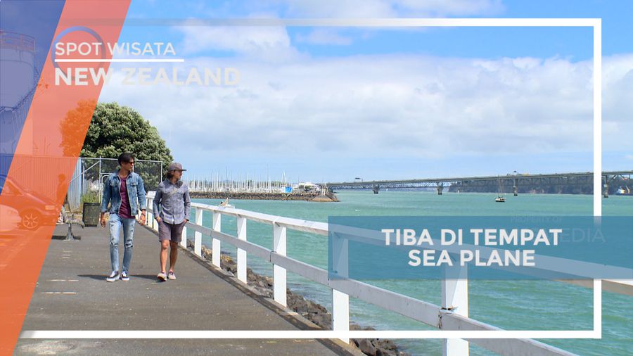 Mengunjungi Aukland, Mencoba Naik Pesawat yang Take Off dari Laut, New Zealand
