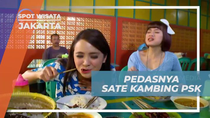 Mencicipi Sate Kambing Pedas nan Menyegarkan, Jakarta