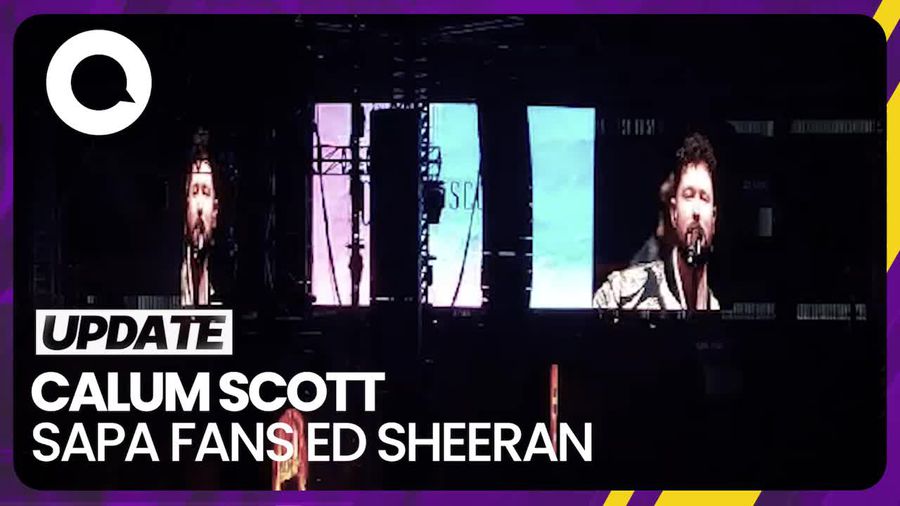 Calum Scott Buka Konser Ed Sheeran: Menyala Abangku!