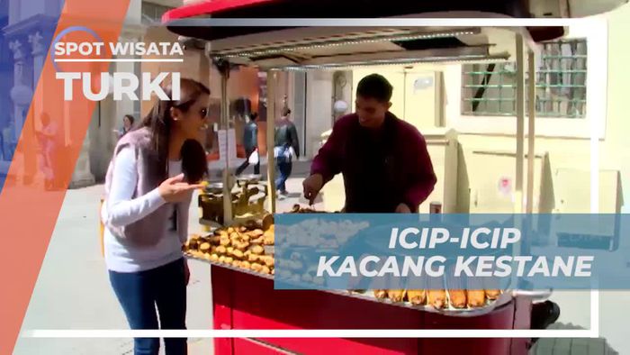 Mencicipi Gurihnya Kacang Kastane di Istanbul Turki