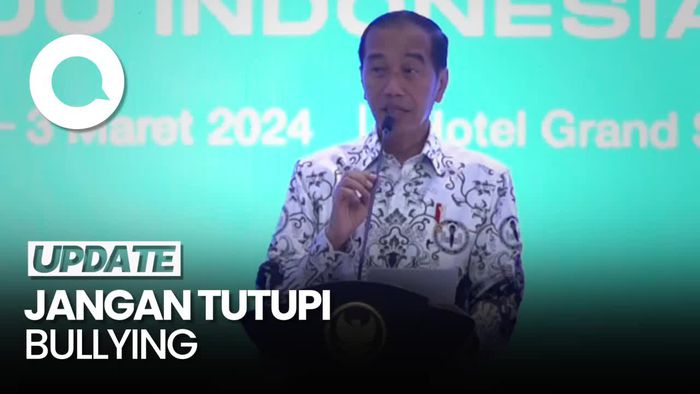 Jokowi Minta Sekolah Tak Tutup-tutupi Kasus Bullying Siswa