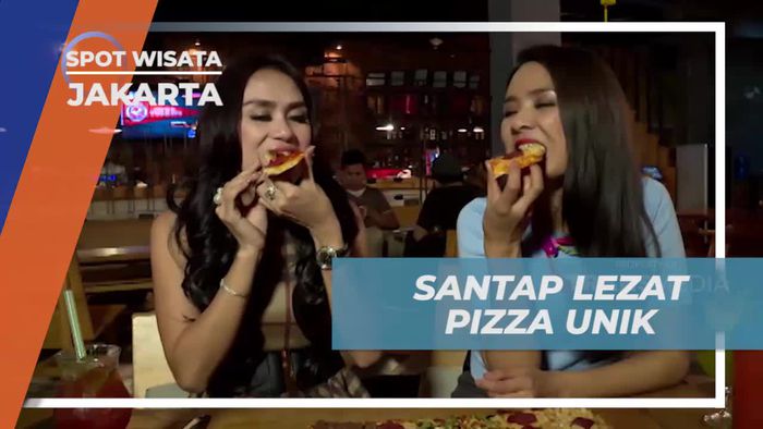 Menikmati Sensasi Gurih Pizza Unik Dipadu Dengan Keju Meleleh, Jakarta