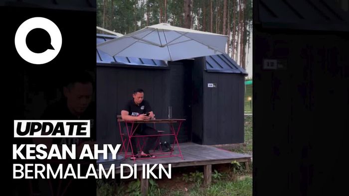 AHY Unggah Momen Bermalam di IKN: Sejuk dan Rindang