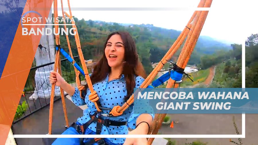 Serunya Memacu Adrenalin Mencoba Wahana Ayunan Raksasa, Bandung