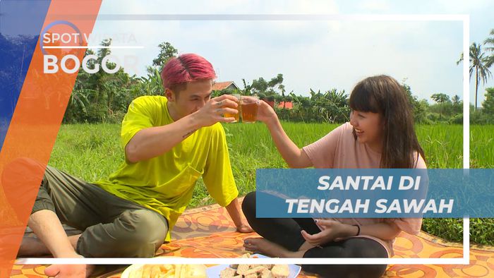Menikmati Liburan Dengan Pikinik Santai di Tengah Persawahan, Bogor