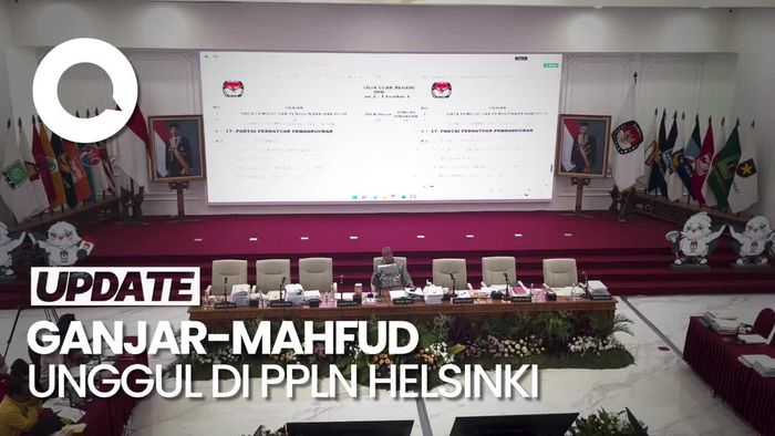 Rekapitulasi Nasional Pemilu 2024: Ganjar-Mahfud Unggul di PPLN Helsinki