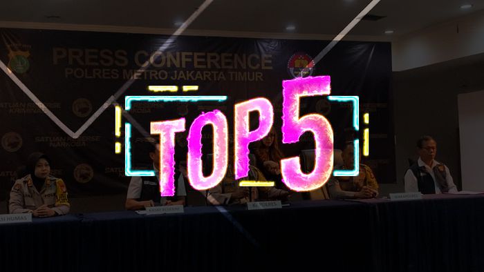 Top 5: 12 Tersangka Bullying di SMA Tangsel hingga Gathan Saleh Si Koboi Ditangkap