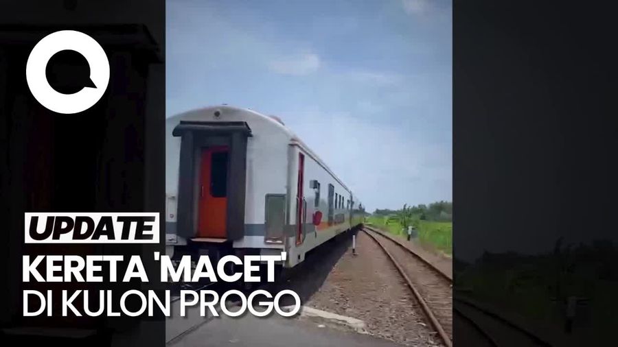 Heboh KA Bogowonto Macet di Kulon Progo, KAI Buka Suara