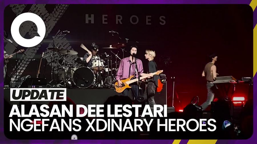 Cerita Dee Lestari Jatuh Cinta dengan Xdinary Heroes
