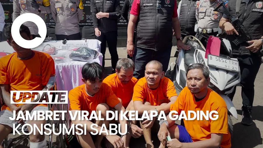 Pelaku Jambret di Kelapa Gading Konsumsi Sabu Sebelum Beraksi