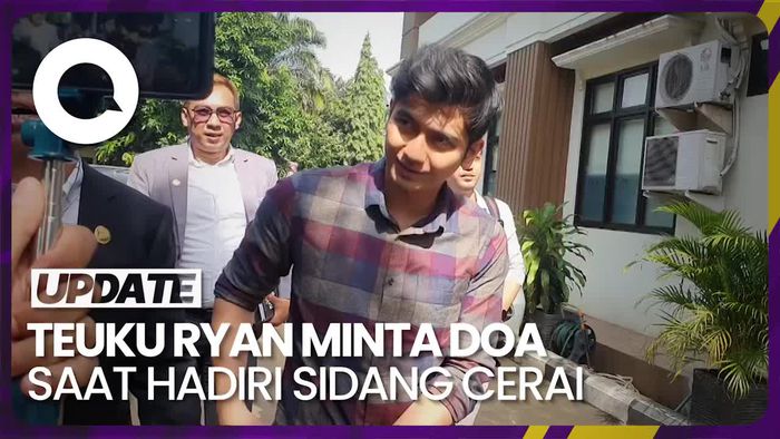 Hadiri Sidang Mediasi, Teuku Ryan: Minta Doanya Ya