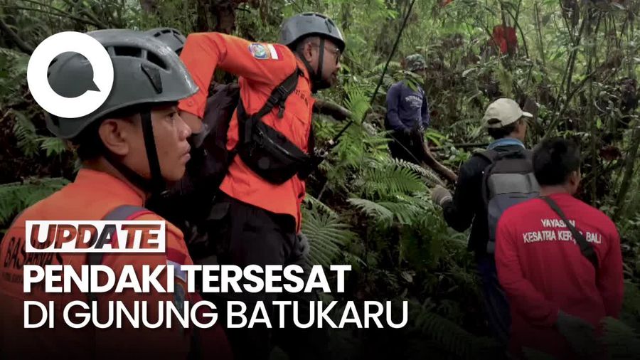 Pendaki Wanita yang Tersesat di Gunung Batukaru Ditemukan Selamat