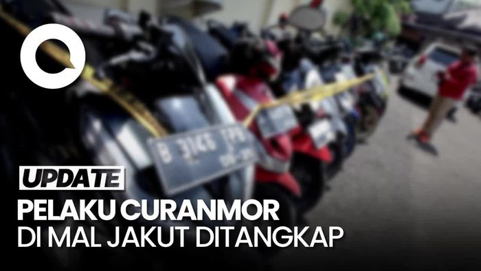 Polisi Tangkap Pelaku Curanmor yang Sasar Ojol di Mal Jakut