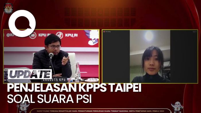 Penjelasan KPPS Taipei Soal Kejanggalan Suara PSI di Pos 01