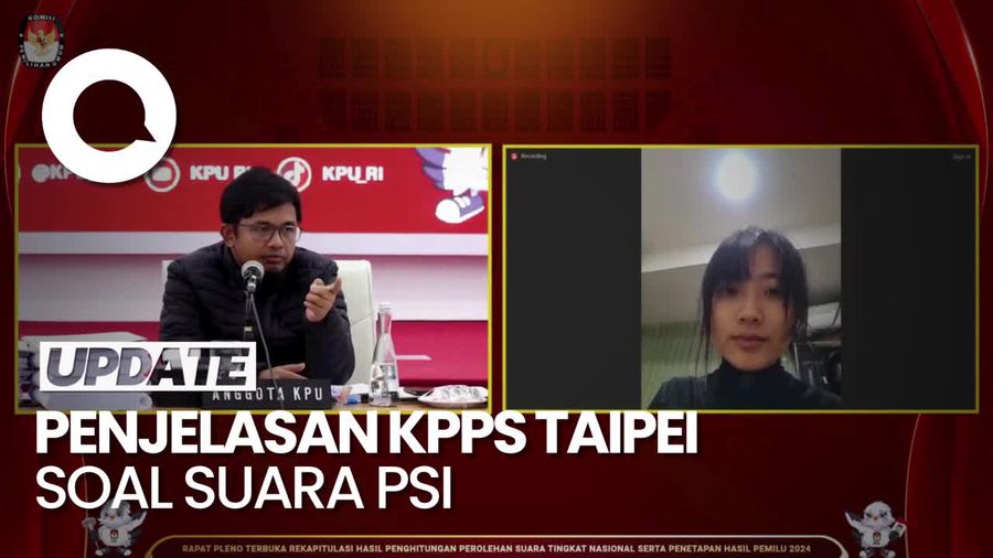 Penjelasan KPPS Taipei Soal Kejanggalan Suara PSI di Pos 01