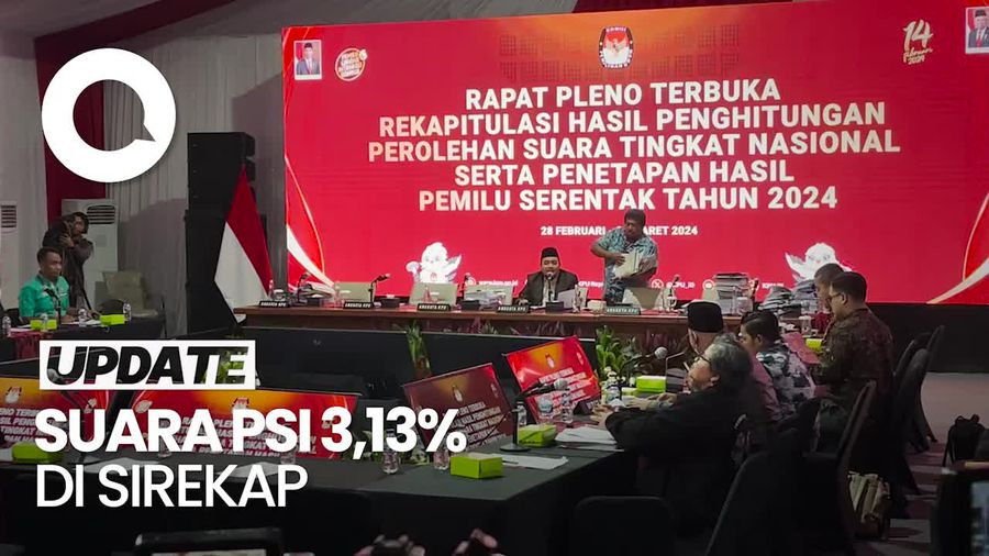 Polemik Suara PSI Tiba-tiba Melonjak di Sirekap