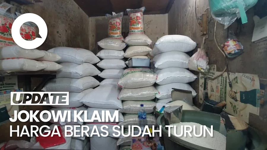 Jokowi soal Harga Beras: Cek Langsung, Jangan Ditanyakan ke Saya