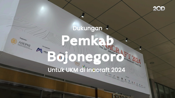 Dukungan Pemkab Bojonegoro Untuk UKM di Inacraft 2024