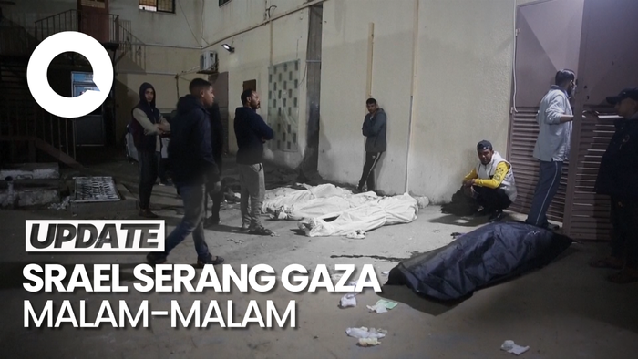 Malam-malam Israel Serang Gaza, Sedikitnya 12 Orang Tewas