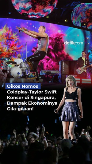 Dampak Gila Taylor Swift-Coldplay