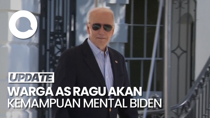 Survei NORC: 6 dari 10 Warga AS Ragu akan Kemampuan Mental Joe Biden