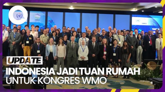 BMKG Buka Kongres WMO, RI Jadi Tuan Rumah untuk Pertama Kalinya