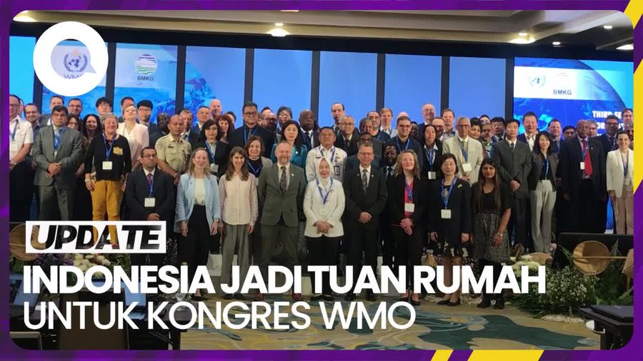 BMKG Buka Kongres WMO, RI Jadi Tuan Rumah untuk Pertama Kalinya