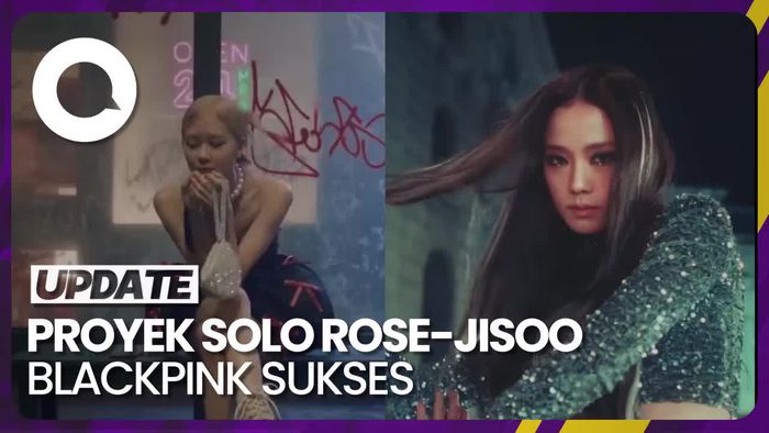 Rose-Jisoo Jadi Solois Wanita Pertama Lampaui 900 Ribu Penjualan Album