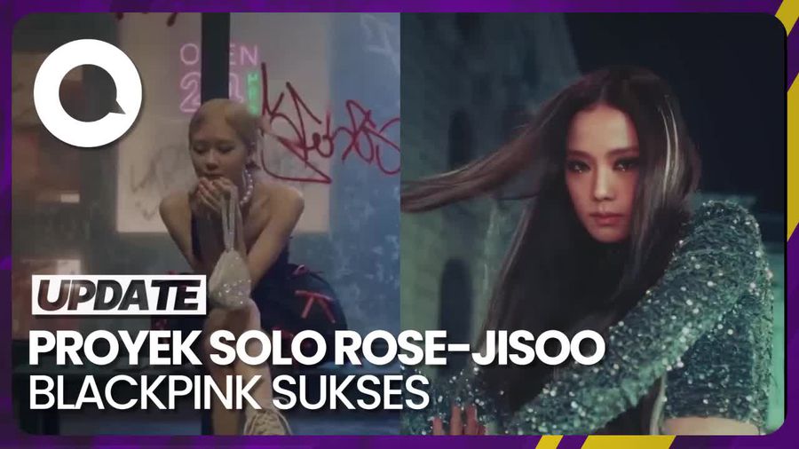 Rose-Jisoo Jadi Solois Wanita Pertama Lampaui 900 Ribu Penjualan Album