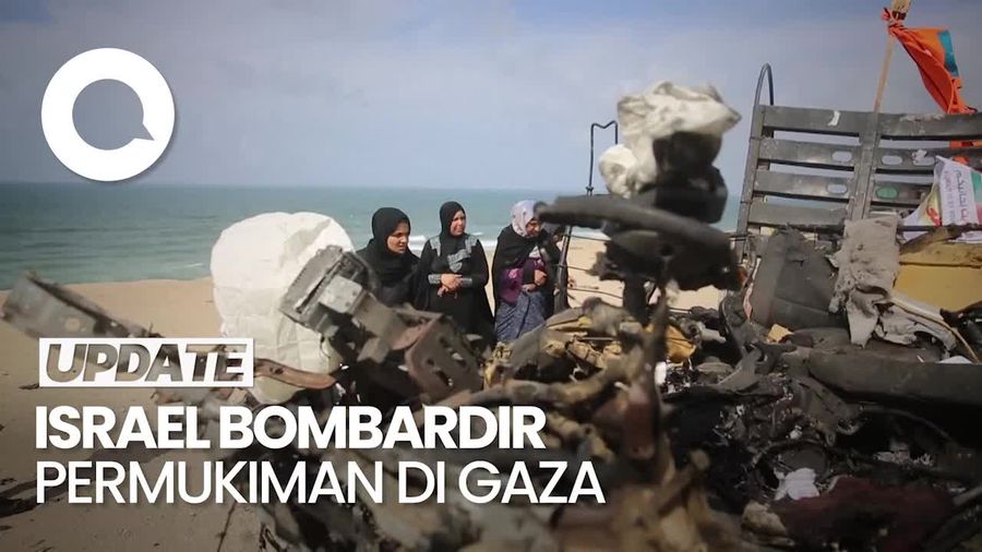 5 Orang Tewas Akibat Serangan Israel di Deir Al-Balah Gaza