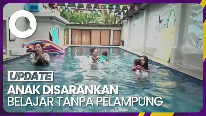 Pakar Tak Sarankan Anak Belajar Renang Pakai Pelampung, Kenapa? 
