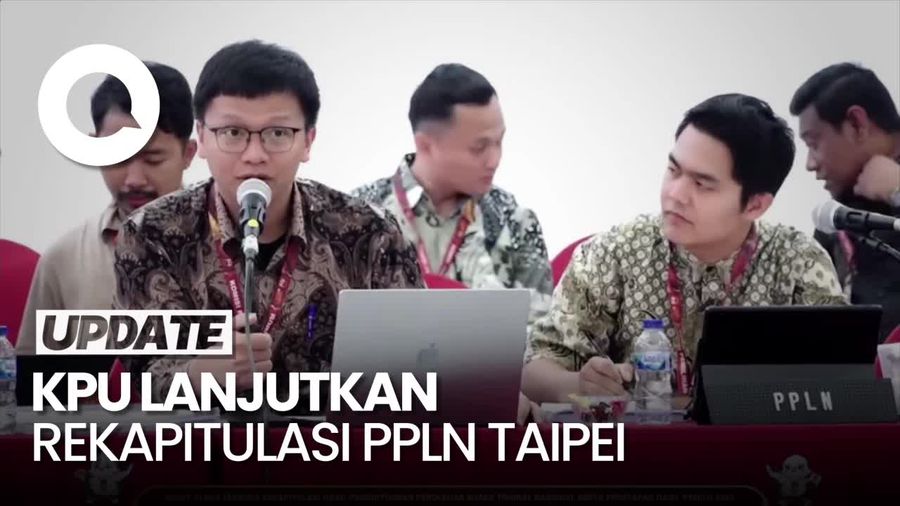 Sempat Ditunda, KPU Lanjutkan Rapat Rekapitulasi PPLN Taipei