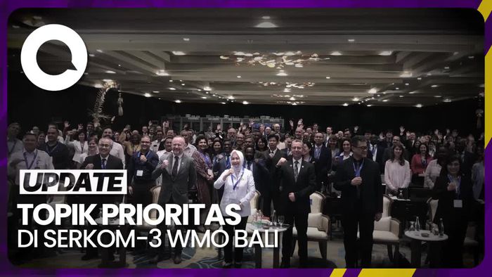 Laporan Iklim Negara Global Jadi Topik Prioritas di SERKOM-3 WMO Bali