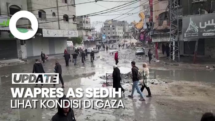 Kamala Harris Sedih Dengar Warga Gaza Sampai Makan Pakan Ternak