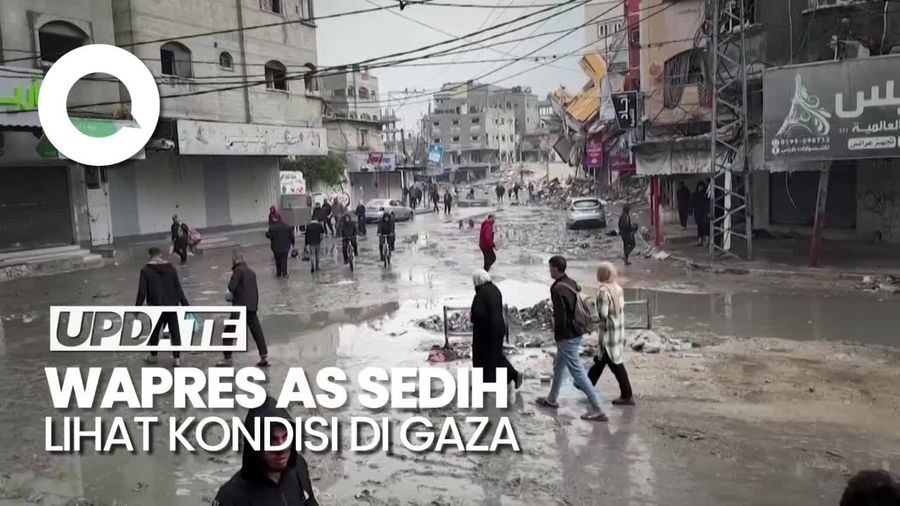 Kamala Harris Sedih Dengar Warga Gaza Sampai Makan Pakan Ternak