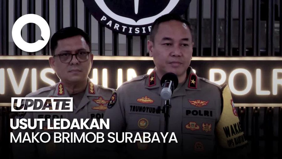 Polri Bentuk Tim Usut Penyebab Ledakan di Mako Brimob Surabaya