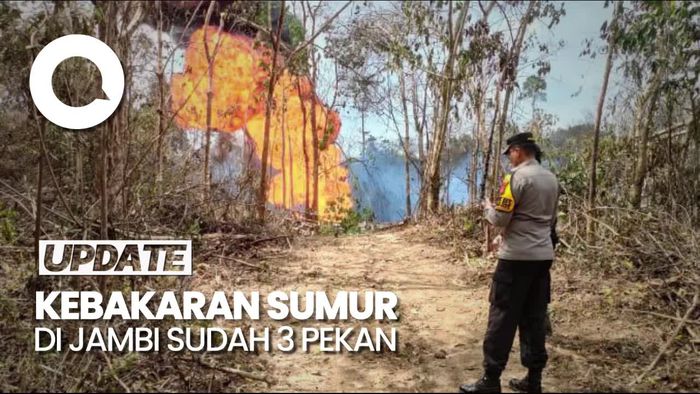 Sudah 3 Pekan, Kebakaran Sumur Minyak di Batanghari Belum Juga Padam